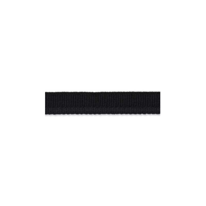 Jersey piping 9mm - black