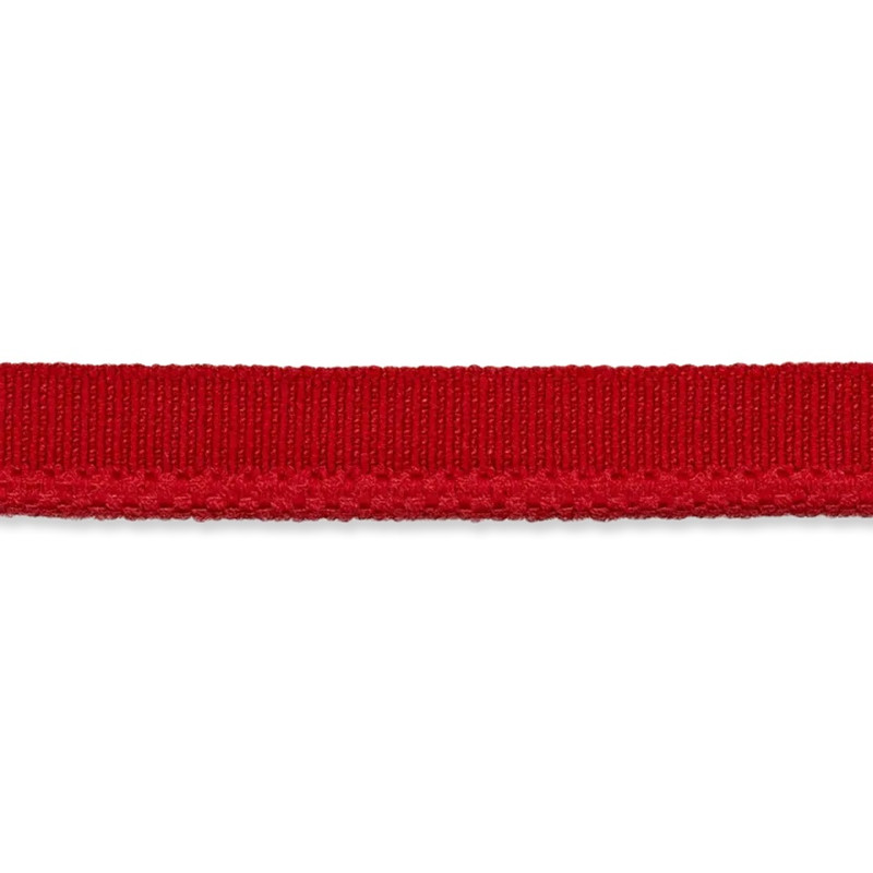 Passepoil en jersey 9 mm - rouge