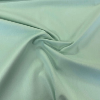 Woven Cotton Popeline - light mint (v) (HeiQ)