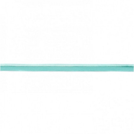 Elastic piping - dark mint
