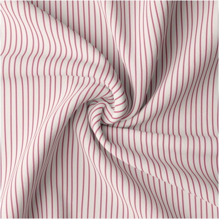 Tilda - Pen Stripe white/pink