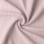 Leftover - Tilda - Pen Stripe white/pink 150cm