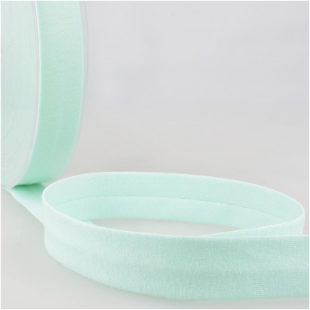 Jersey edging tape - light mint (st5)