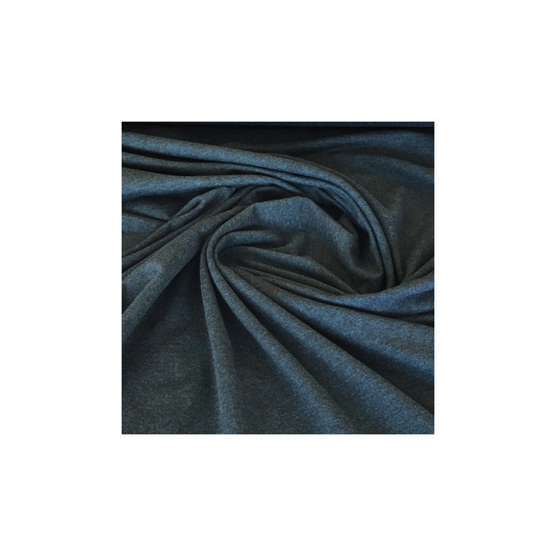 Räschte - Jersey melange dunkelpetrol 1006 (m) 58cm