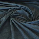 Leftover - Jersey melange dark petrol 1006 (m) 58cm