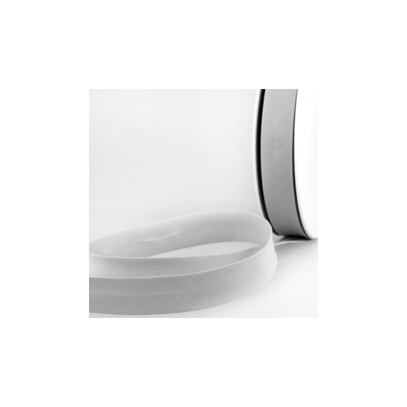 Biais 20 mm / 50 mm - gris clair (st130)