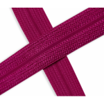 Elastic edging tape Jacquard fuchsia (qt)
