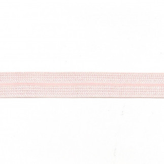 Elastic edging tape Jacquard light pink
