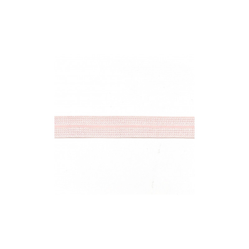 Elastic edging tape Jacquard light pink
