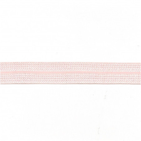 Bias tape elastic Jacquard light rose