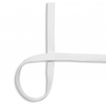 Flat Cotton 15mm white (qt)