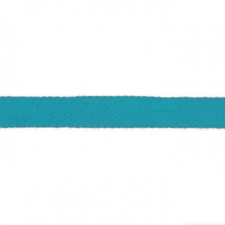 Flat Cotton 15mm turquoise (qt)