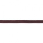 Flat Cotton 17mm dark brown