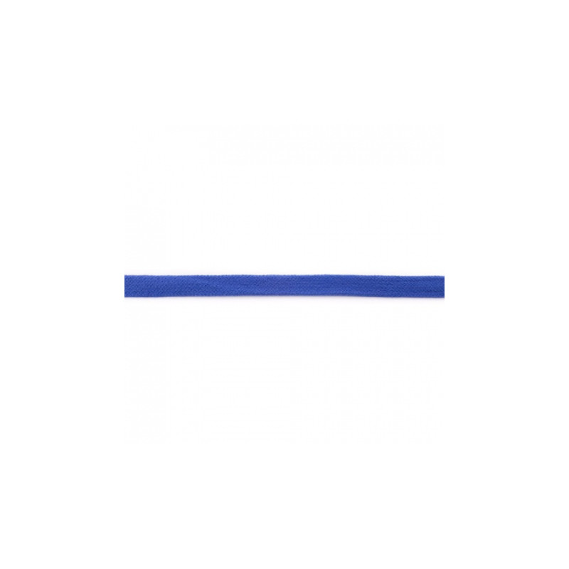 Flat cotton cord 17mm cobalt