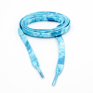 Ready-made cord 10mm - Batik turquoise blue 120cm