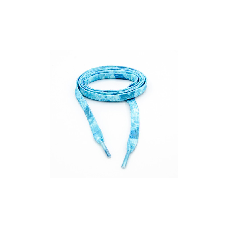 Ready-made cord 10mm - Batik turquoise blue 120cm