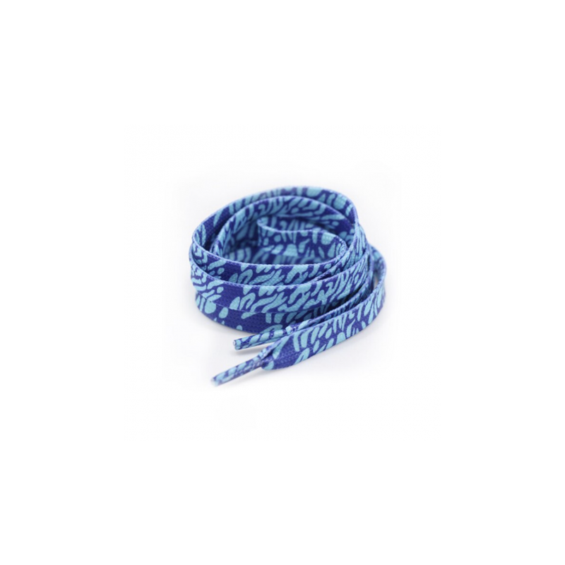 Finished cord 10mm  - Grunge blue 120cm