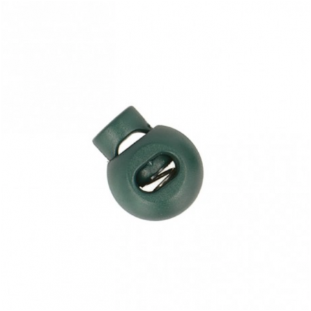 Arrêt de cordon rond 20 mm olive