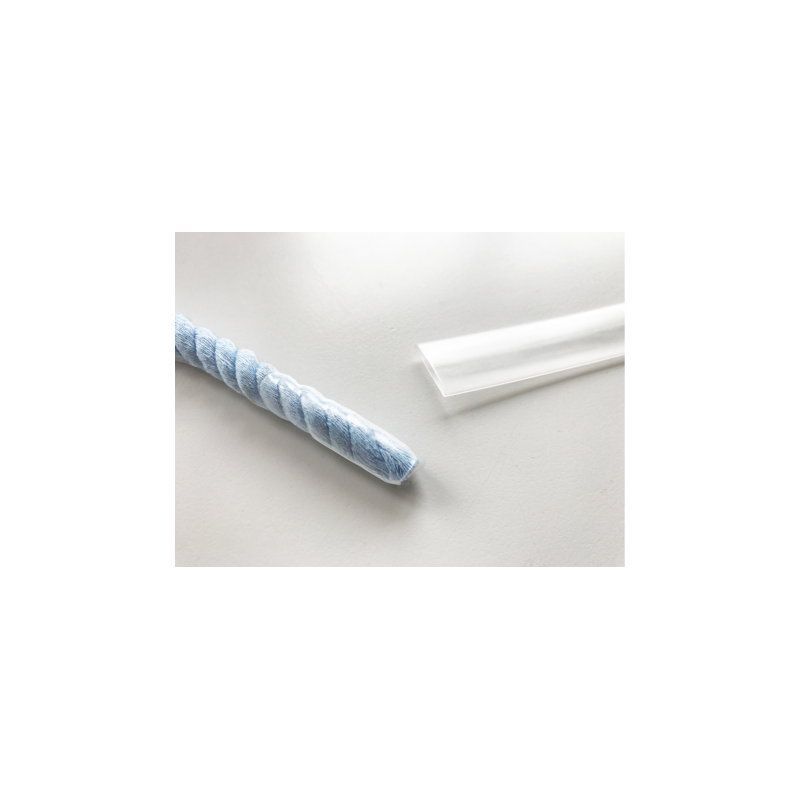 Heat shrink tubing for cord ends 9.5mm 1m black