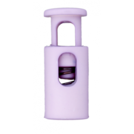 Mini bloque-cordon 18 mm lilas