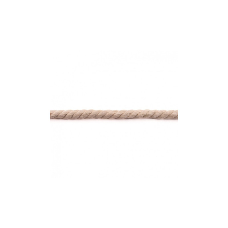Cordon coton méga 12 mm écru (kh)