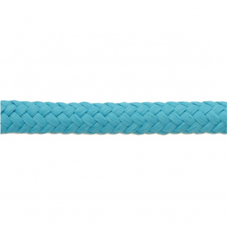 Cordon tressé 11mm - turquoise  (st)