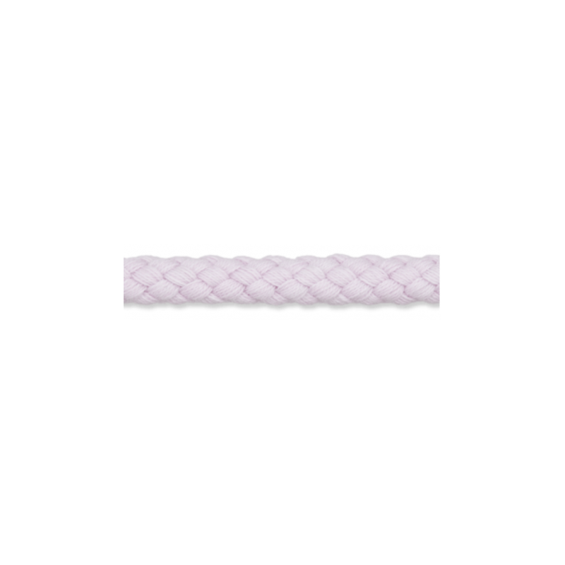 Cordon en coton 9 mm vieux rose (UK60)