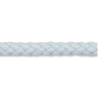Cordon en coton 9 mm bleu glacier (uk64)