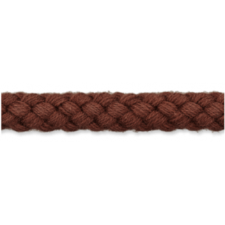 Cotton cord 9mm brown (uk22)