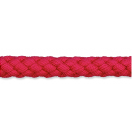 Cordon en coton fuchsia 9 mm (uk52)