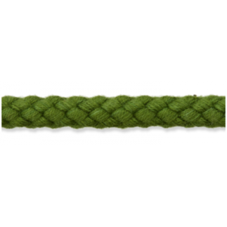 Cordon en coton olive 9 mm (uk281)