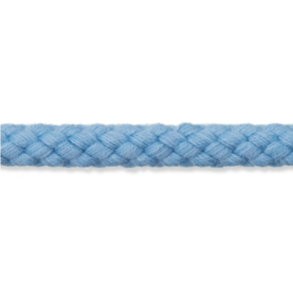 Cotton cord 9mm light smoke blue (uk662)