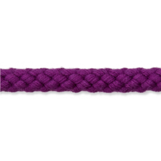 Cordon en coton violet 9 mm (uk62)