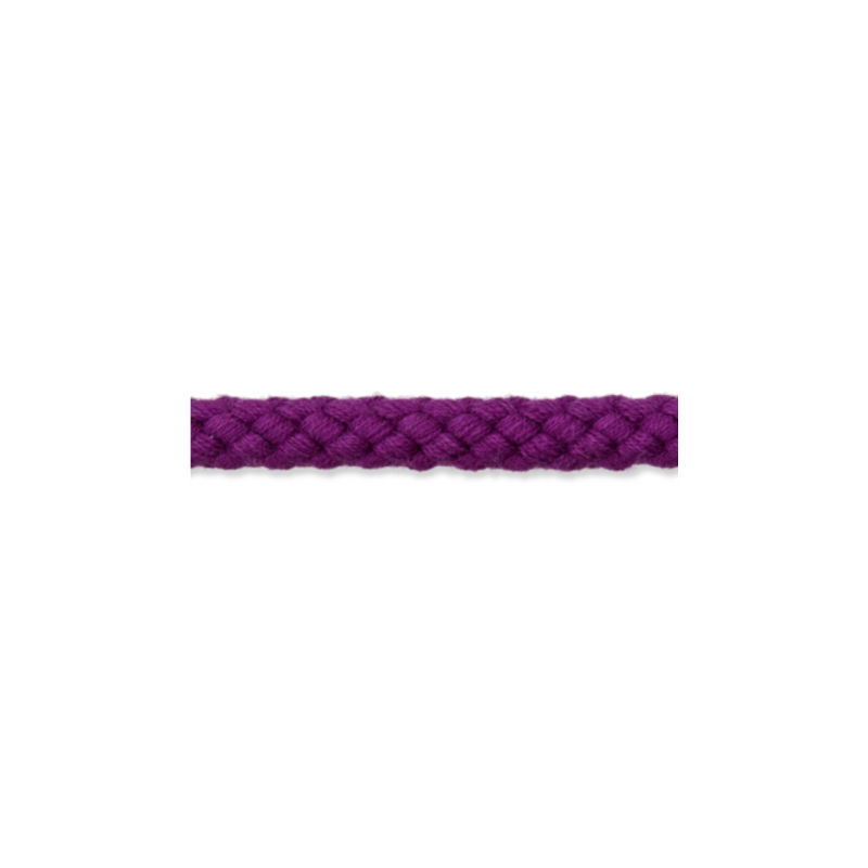 Cordon en coton violet 9 mm (uk62)