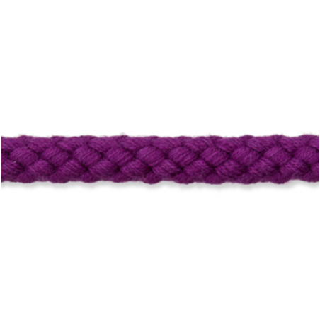 Cordon en coton violet 9 mm (uk62)