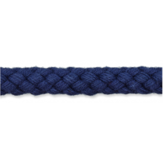 Cordon de coton 9mm bleu foncé (uk681)