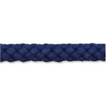 Cordon en coton 9 mm bleu foncé (uk681) Cordon en coton 9 mm bleu foncé (uk681)