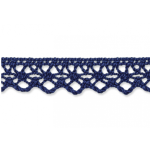 Bobbin lace 13mm marine