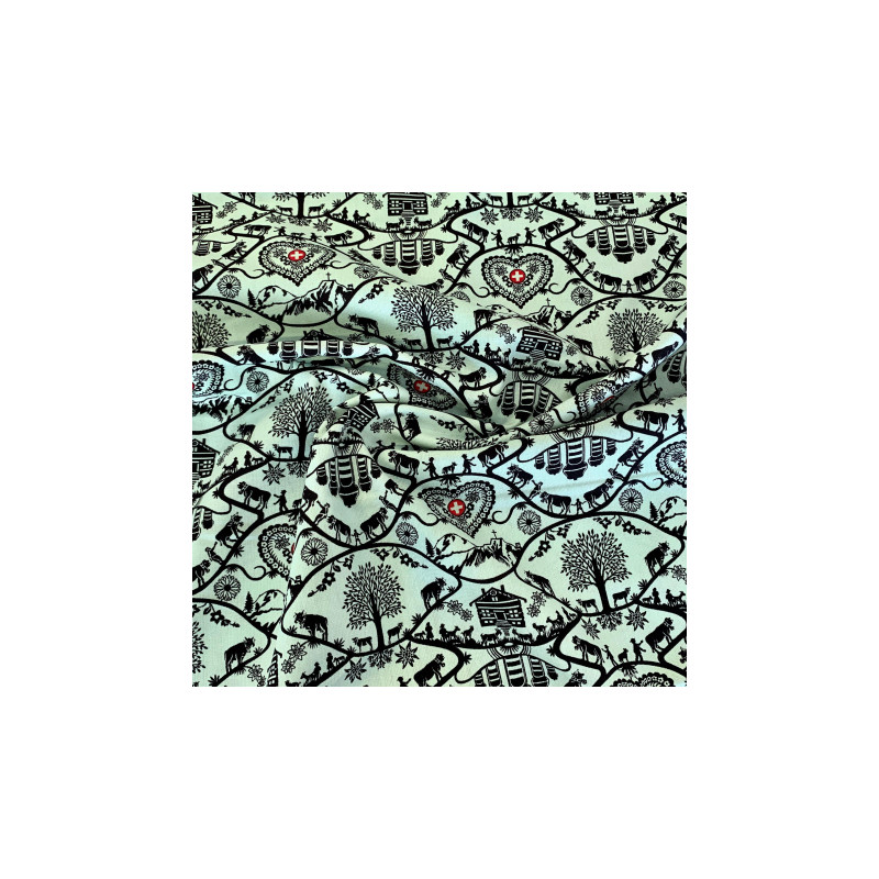 Cotton - Paper cutting Gasser mint