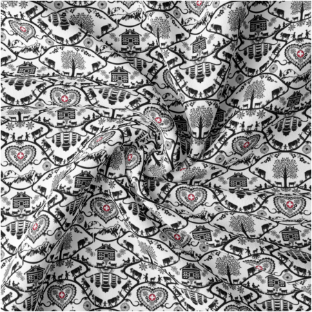 Cotton - Paper cutting Gasser white