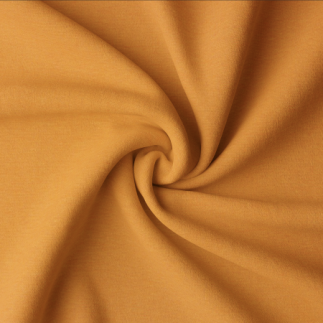 Bio french terry - orange uni (v)