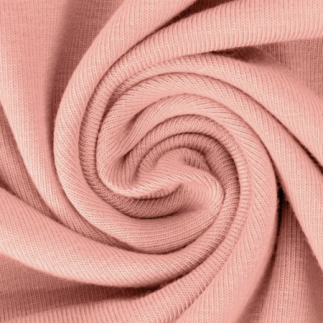 French Terry - solid salmon rose 1613 (m)