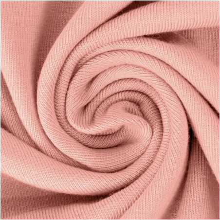 french terry - plain salmon pink 1613 (m)