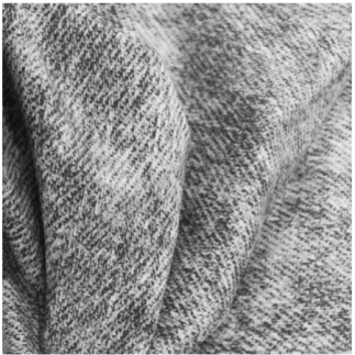 french terry - Digital denim gray