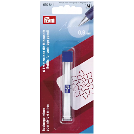 Prym refill leads - white 6 pieces