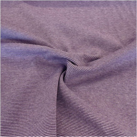 Ringelbündchen mini Stripes violett