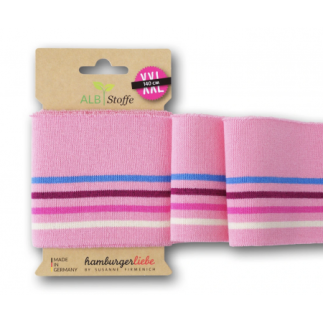 Cuff me Skinny - pink / blue / burgundy / pink / white