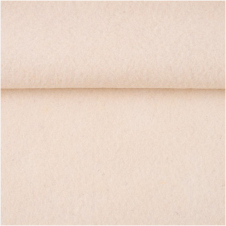 Plaque de feutre textile 1,5 mm blanc cassé (20 x 30 cm)