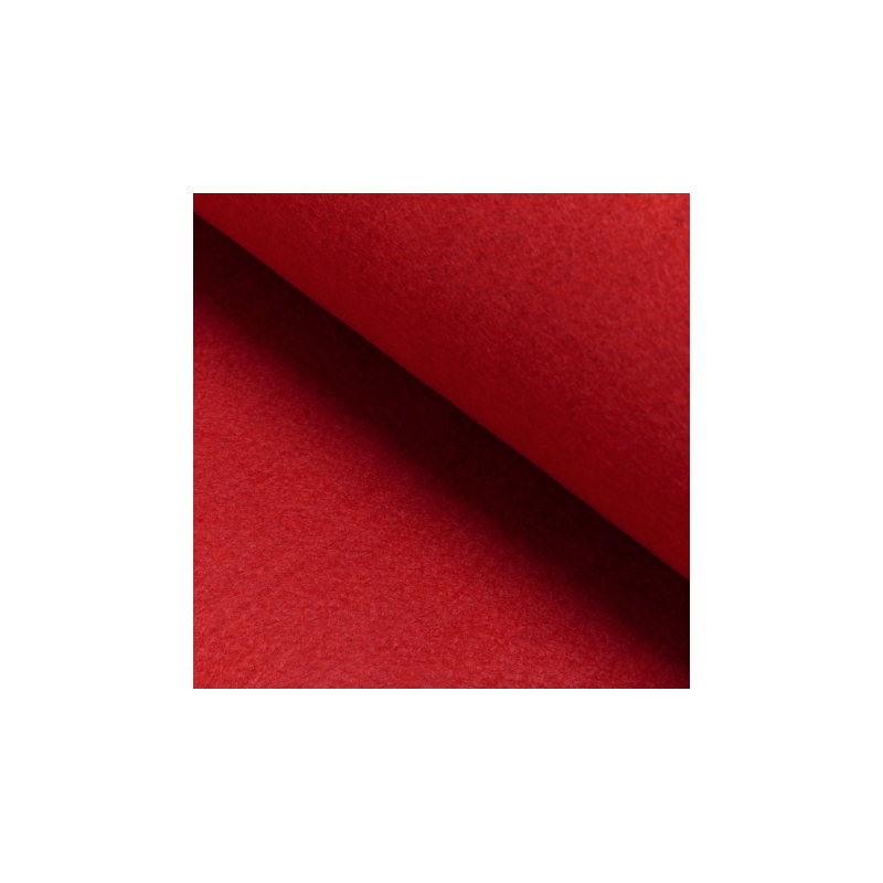 Textile felt 3mm red (SW)