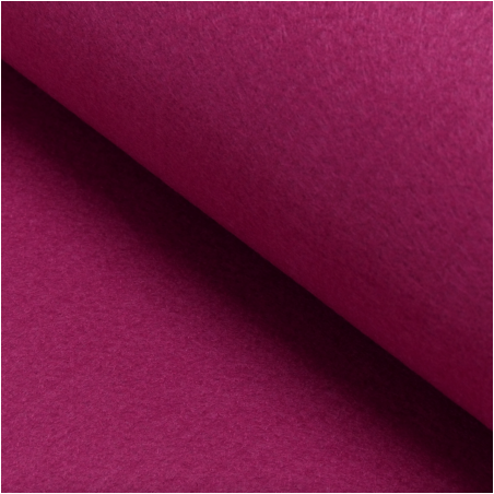 Feutre textile 3mm rose vif (SW)